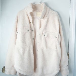 White Sherpa Jacket